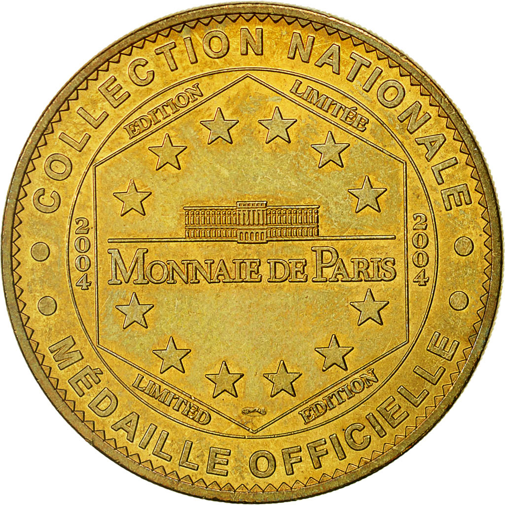 Francia, Token, Touristic token, Cherbourg - Cité de la Mer, 2004, Monnaie de