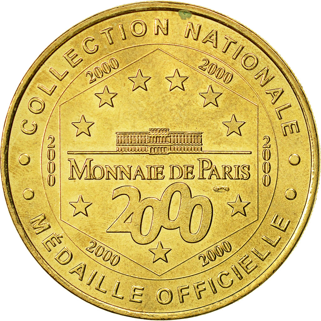 Francia, Token, Touristic token, Loches - Logis Royal, 2000, Monnaie de Paris