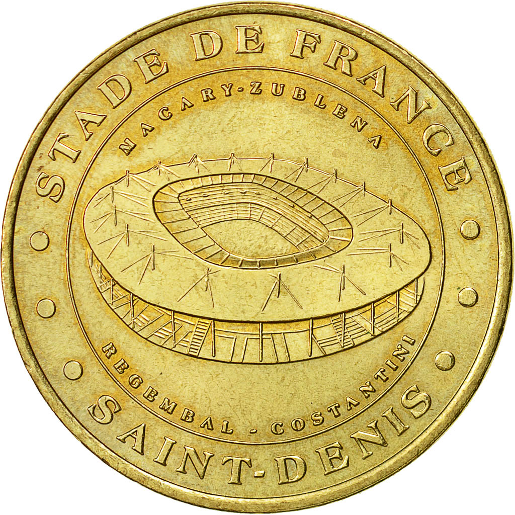 France, Token, Touristic token, Saint - Denis -  Stade de France n° 4, 2001