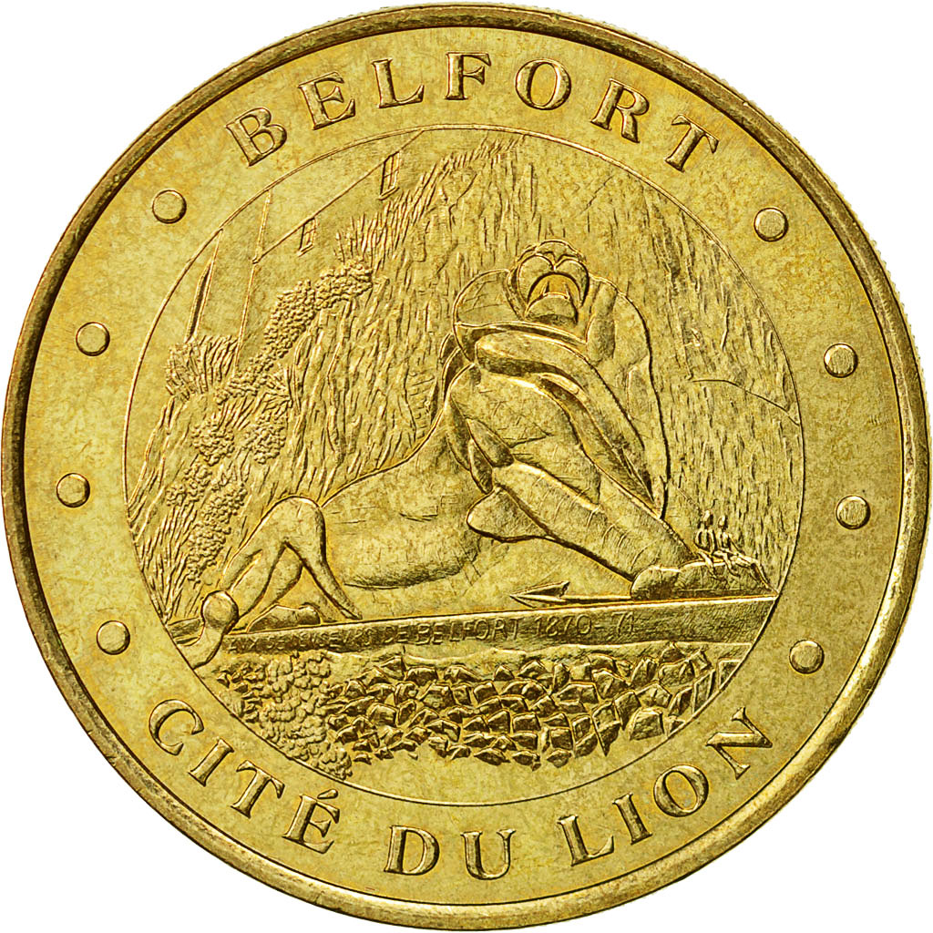 France, Token, Touristic token, Belfort - Cité du Lion, 2000, Monnaie de Paris