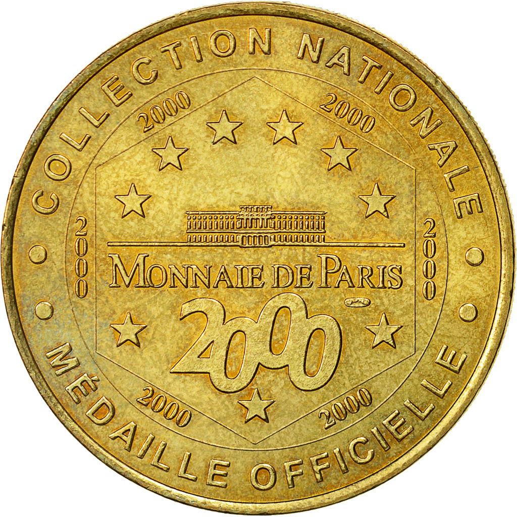 France, Token, Touristic token, Belfort - Cité du Lion, 2000, Monnaie de Paris