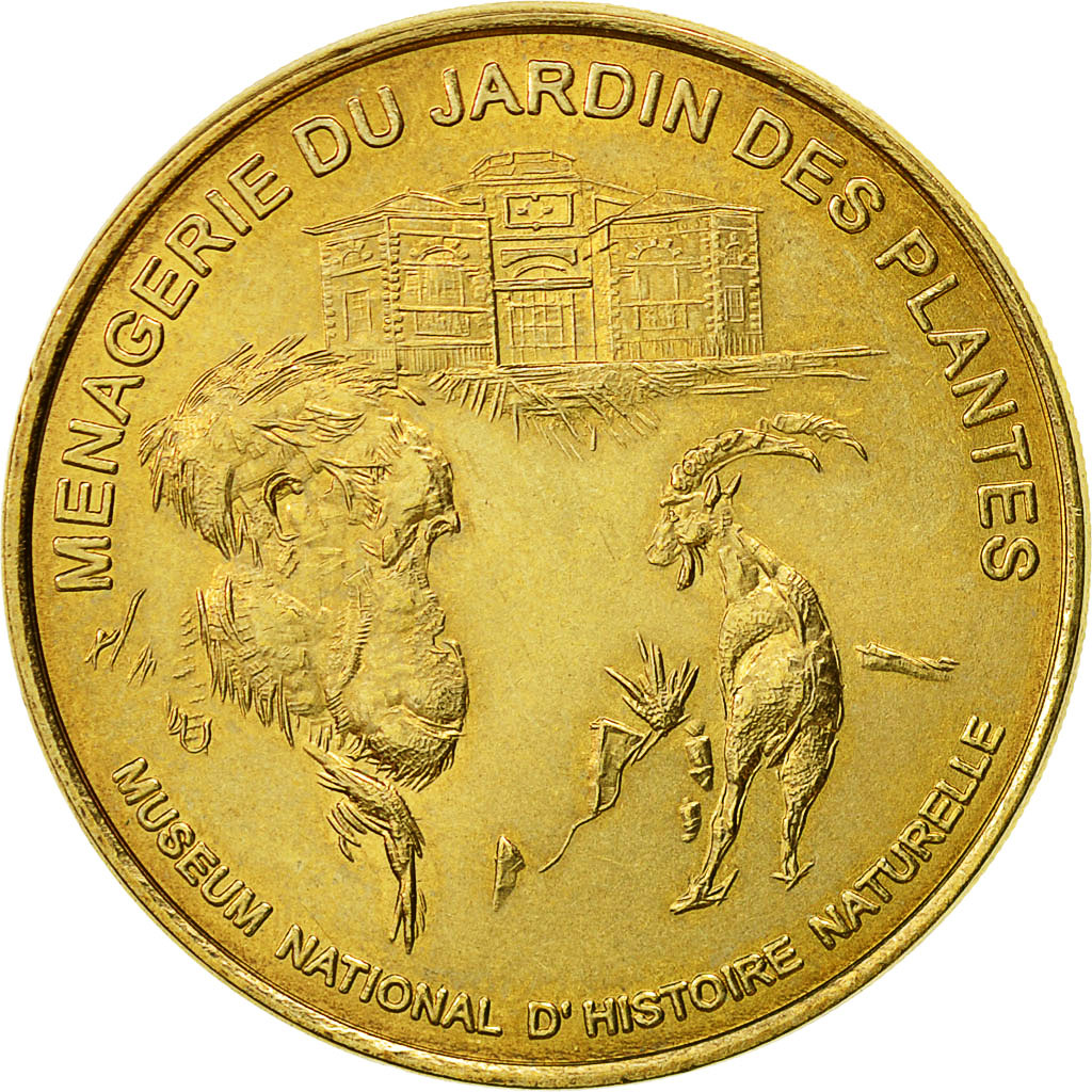 Frankreich, Token, Touristic token, Paris - Jardin des Plantes, 1999, Monnaie de