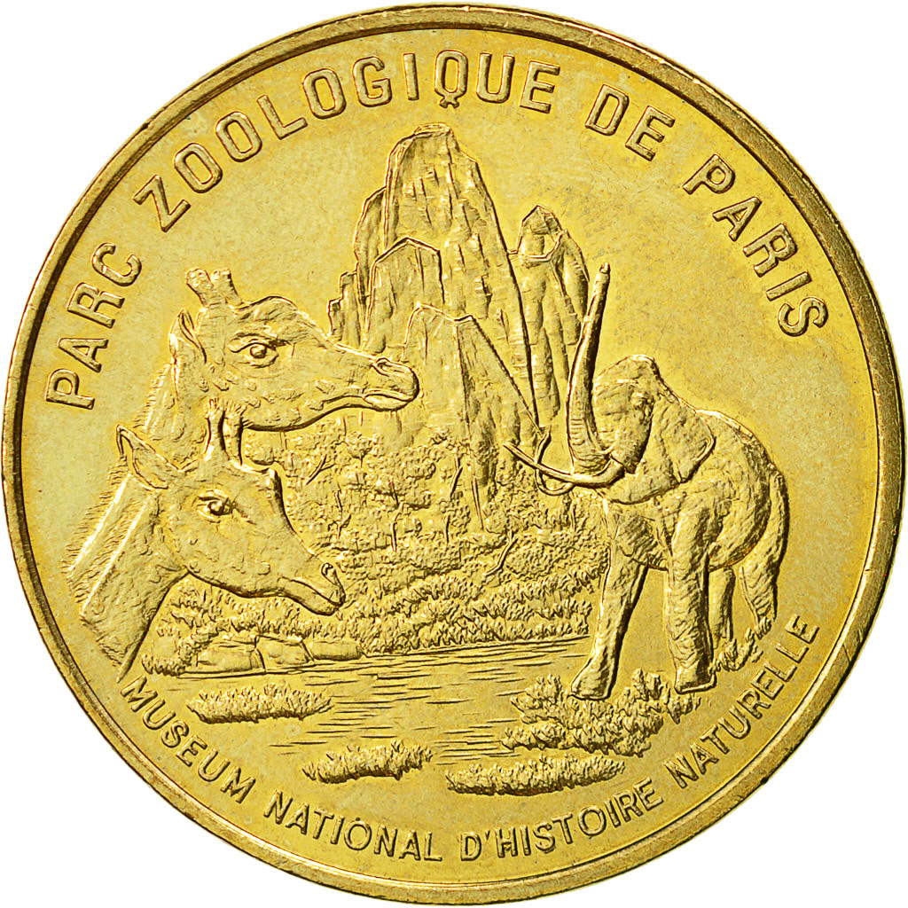 Frankrijk, Token, Toeristisch fiche, Paris - Parc zoologique n°2, 2005, Monnaie