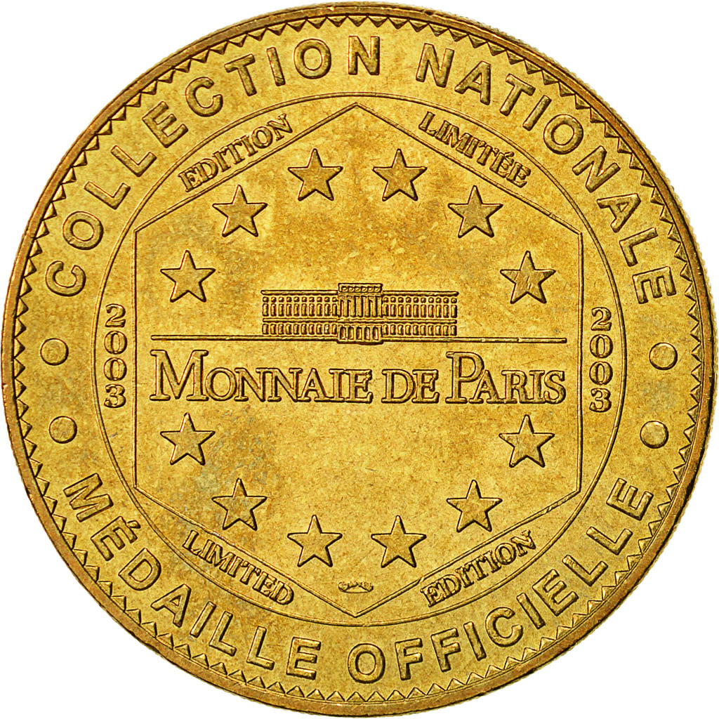 France, Token, Touristic token, Biarritz - Cité de la mer, 2003, Monnaie de