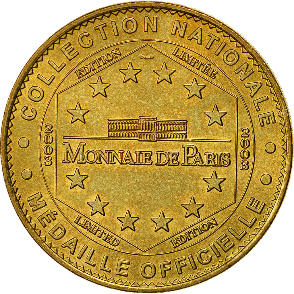 France, Token, Touristic token, Paris - Les Egouts, 2003, Monnaie de Paris