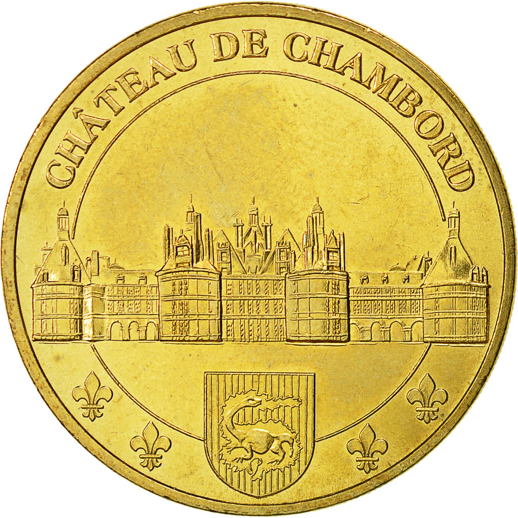 France, Token, Touristic token, Chambord - Chateau, 2004, Monnaie de Paris