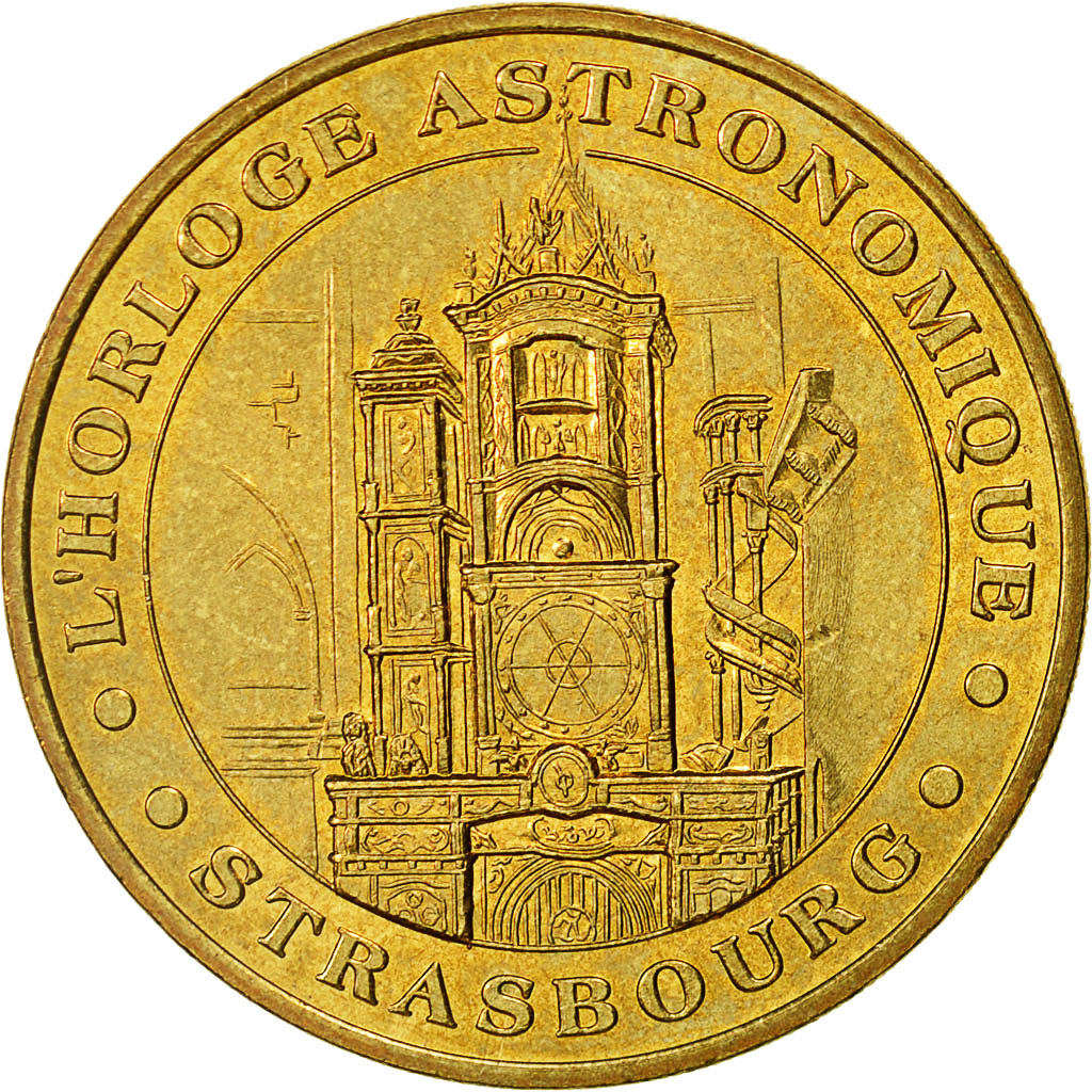 France, Token, Touristic token, Strasbourg - Horloge Astronomique, 2008, MDP