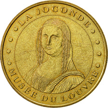 France, Token, Touristic token, Paris - Le Louvre - La Joconde, 2003, Monnaie de