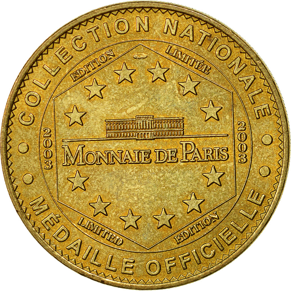 France, Token, Touristic token, Le Mont Ventoux, 2003, Monnaie de Paris