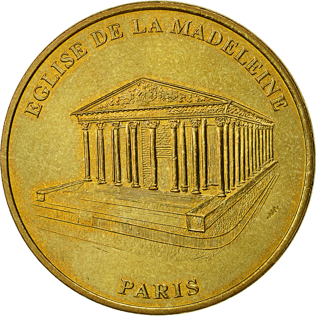 France, Token, Touristic token, Paris - La Madeleine, 2003, Monnaie de Paris
