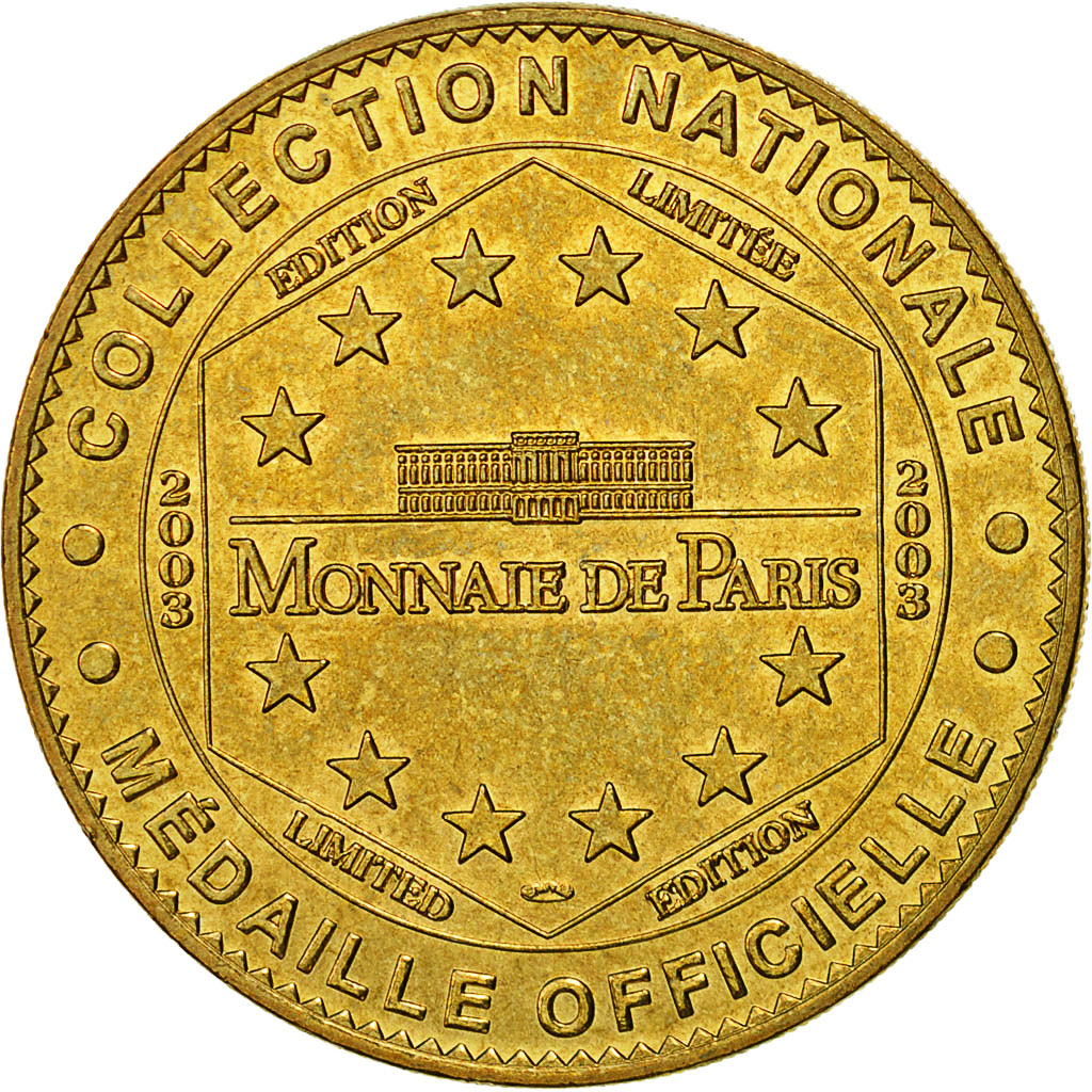 France, Token, Touristic token, Paris - La Madeleine, 2003, Monnaie de Paris