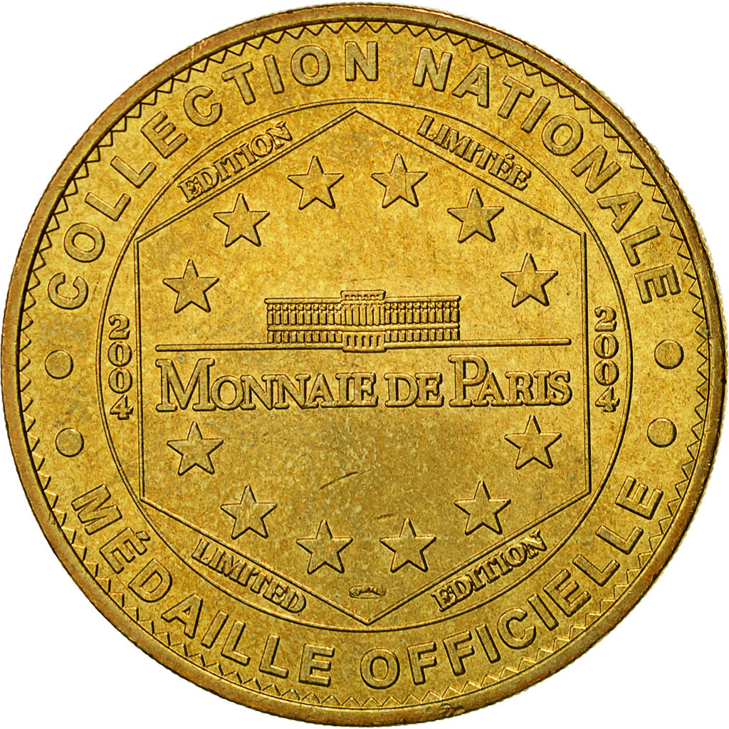 France, Token, Touristic token, Amboise - Le Clos Lucé, 2004, Monnaie de Paris