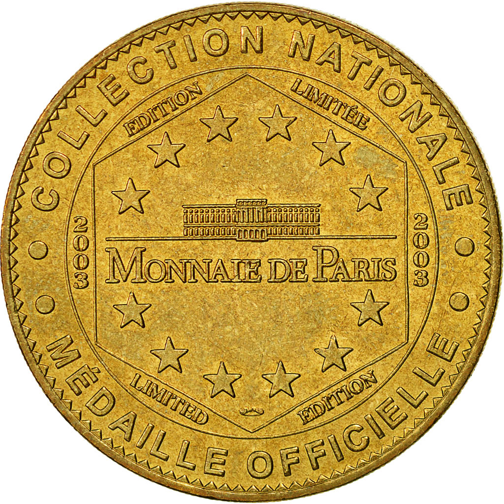 France, Token, Touristic token, Bordeaux - Ville d'Art, 2003, Monnaie de Paris