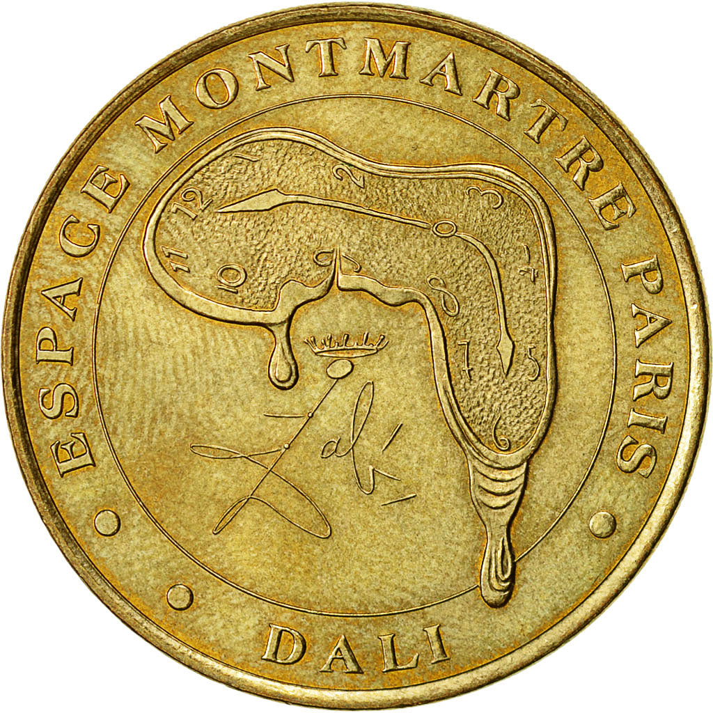 France, Token, Touristic token, Paris - Musée Dali n°1, 2002, Monnaie de