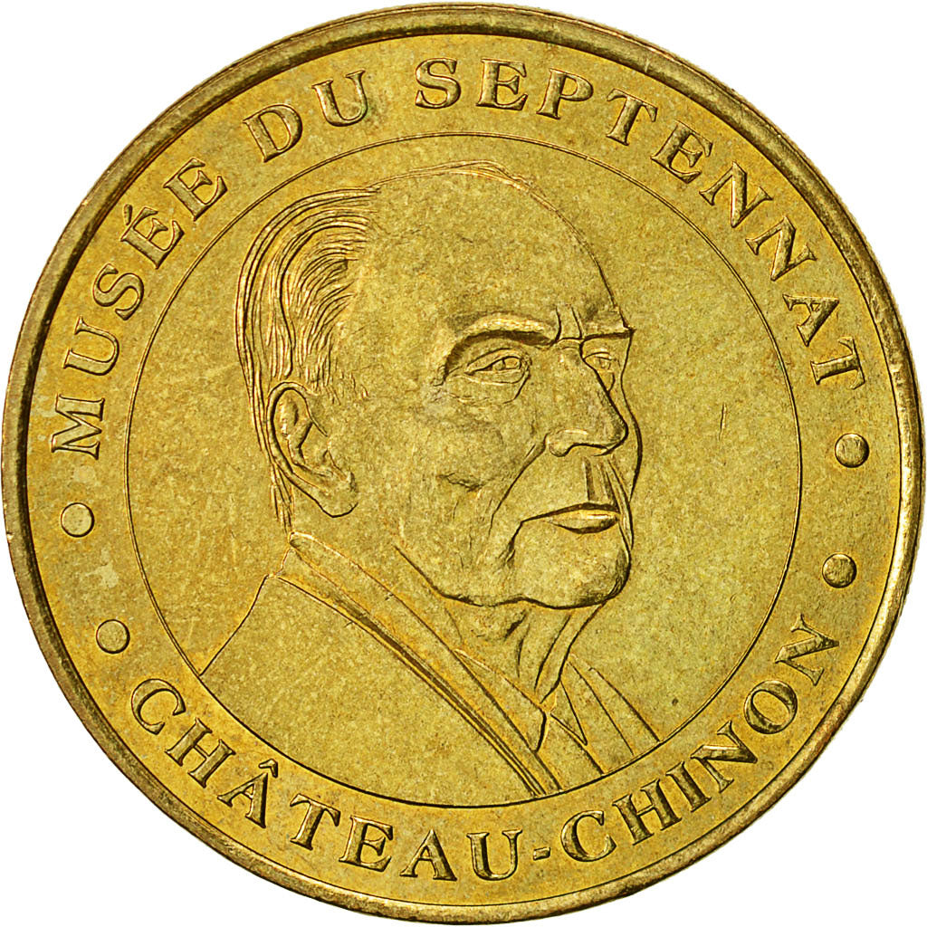 Frankreich, Token, Touristic token, Chateau Chinon- Musée du Septennat n°1