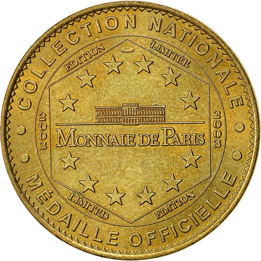 France, Token, Touristic token, Paris-  Tours de Notre Dame n°1, 2003, Monnaie