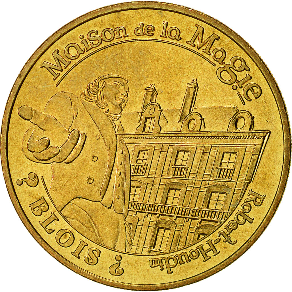 France, Token, Touristic token, Blois - Maison de la Magie n°1, 2004, Monnaie