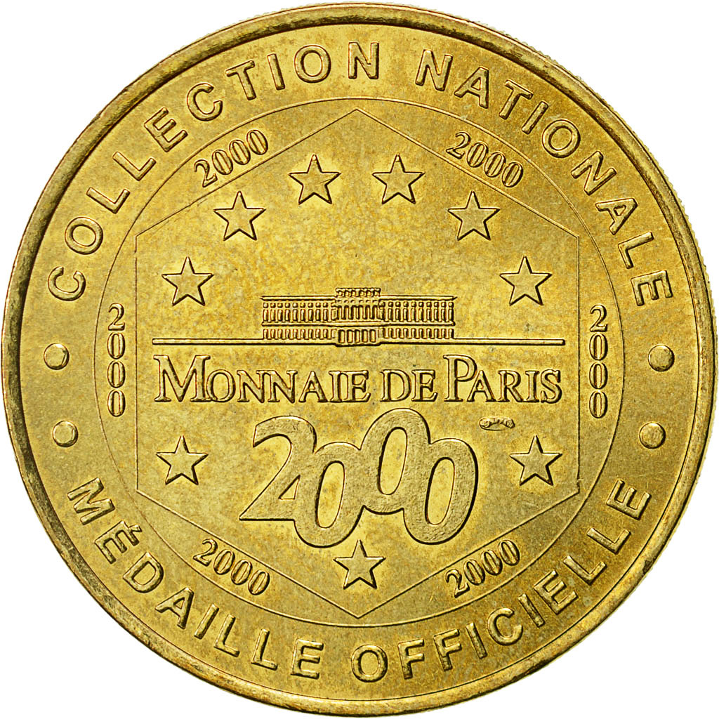 France, Token, Touristic token, La Roche Guyon - Chateau n°1, 2000, Monnaie de