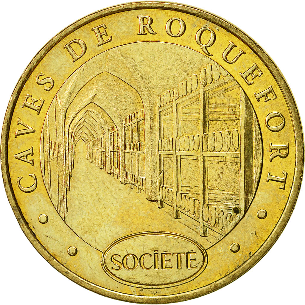 France, Token, Touristic token, Roquefort - les caves, 2005, Monnaie de Paris
