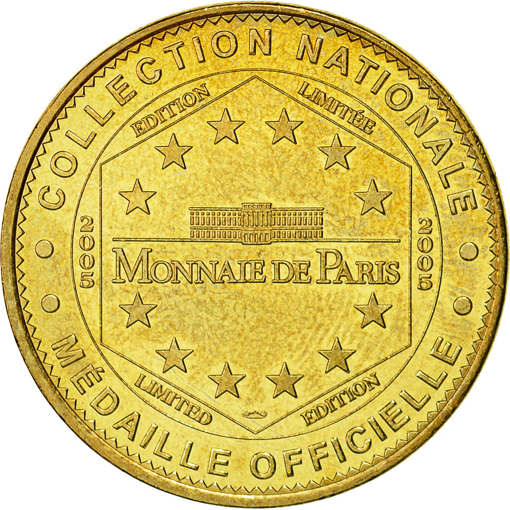 Frankreich, Token, Touristic token, Saint-Ours-Les-Roches - Vulcania n°3, 2005