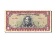 Chile, 10 Escudos, EF(40-45)