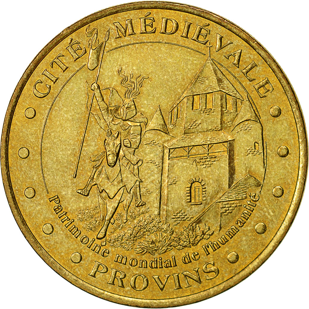 France, Token, Touristic token, Provins - Cité médiévale, 2002, Monnaie de