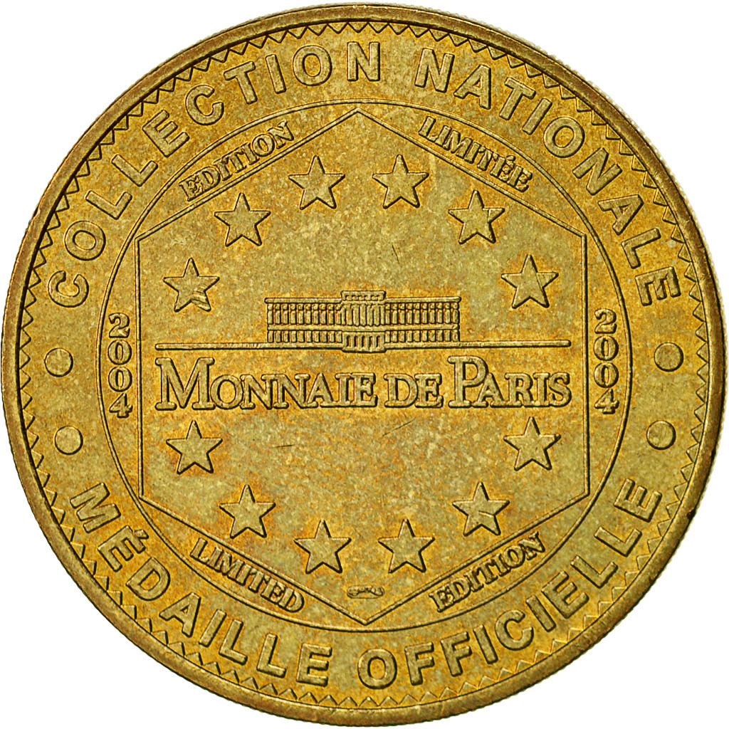 France, Token, Touristic token, 77/ Disneyland - Main Street, 2004, Monnaie de