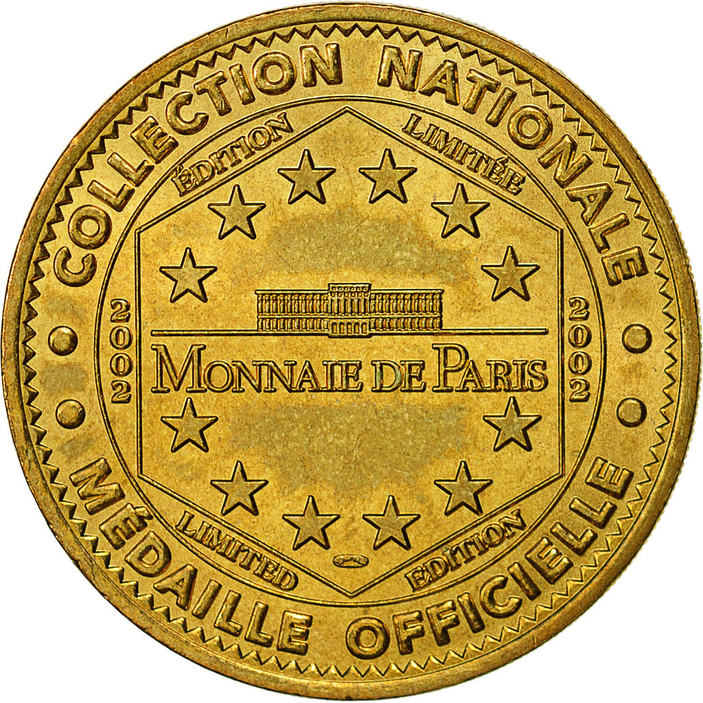 France, Token, Touristic token, Auxerre - Cathédrale n°1, 2002, Monnaie de