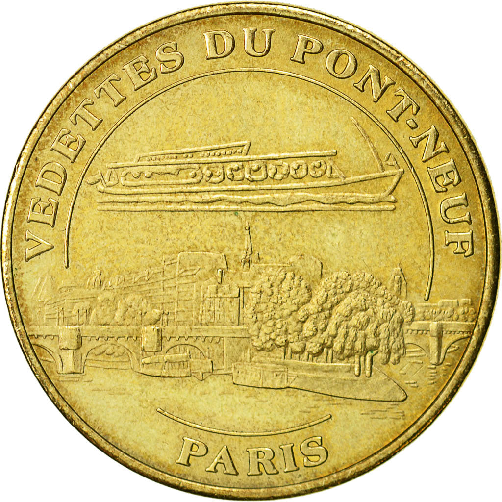 Frankreich, Token, Touristic token, Paris - Vedettes n°1, 2004, Monnaie de