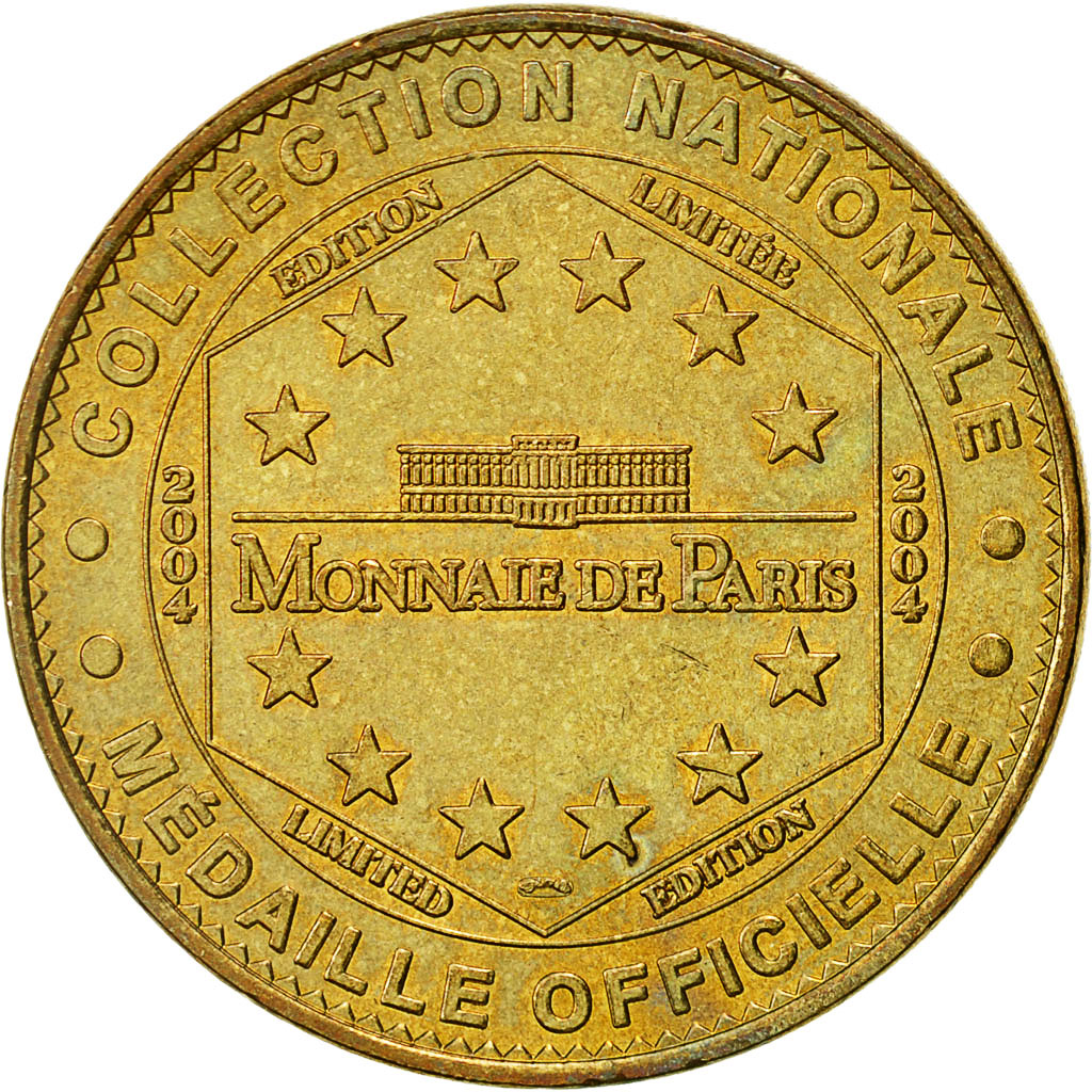 France, Token, Touristic token, Disneyland n°6 - Discoveryland, 2004, MDP