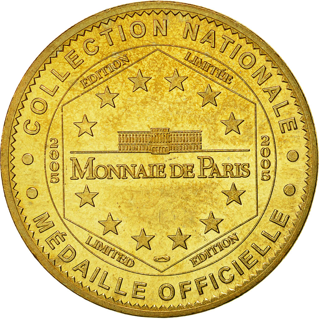 France, Token, Touristic token, Saint-Ours-Les-Roches - Vulcania n°2, 2005