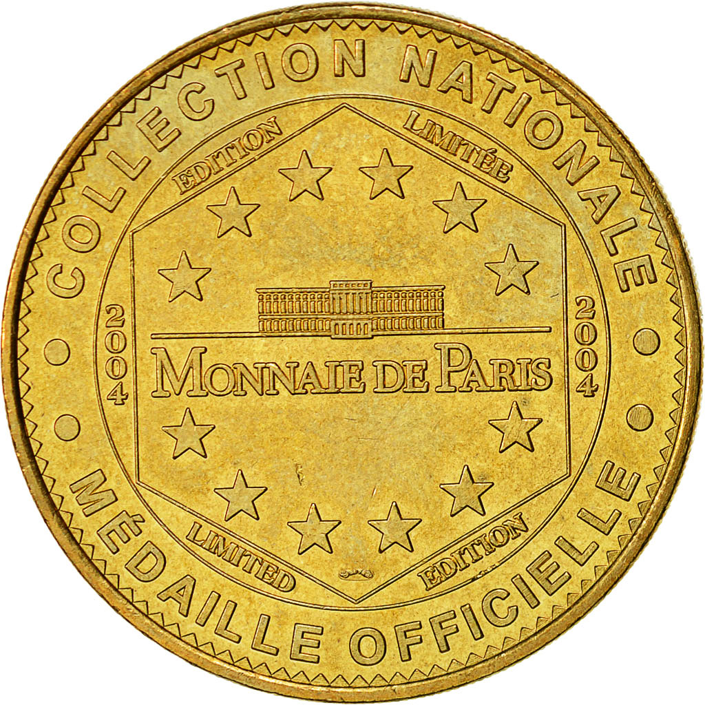Frankreich, Token, Touristic token, Bayeux - Mémorial n°1, 2004, Monnaie de