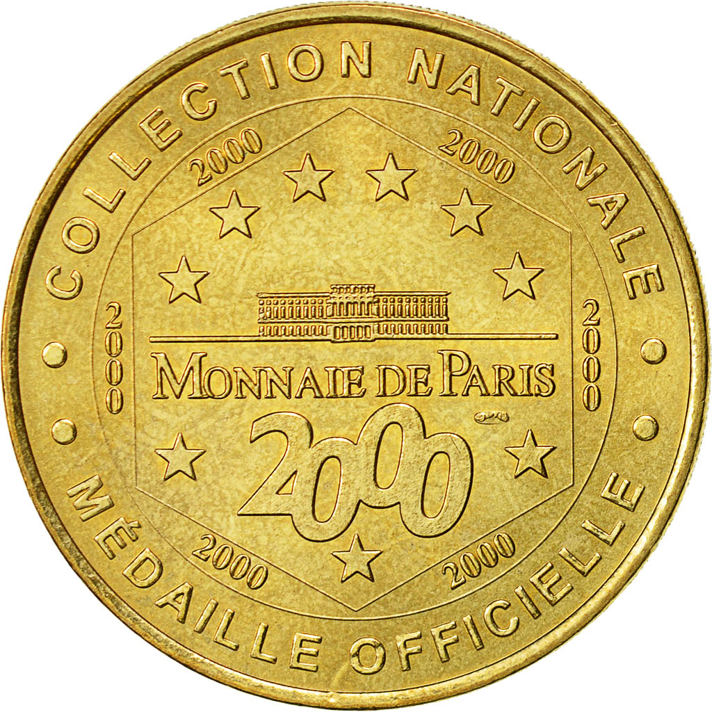 France, Jeton, Jeton Touristique, Besançon - zoo  - Le tigre, 2000, Monnaie de