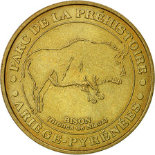 France, Token, Touristic token, Tarascon - Parc préhistoire - Bison, 2004