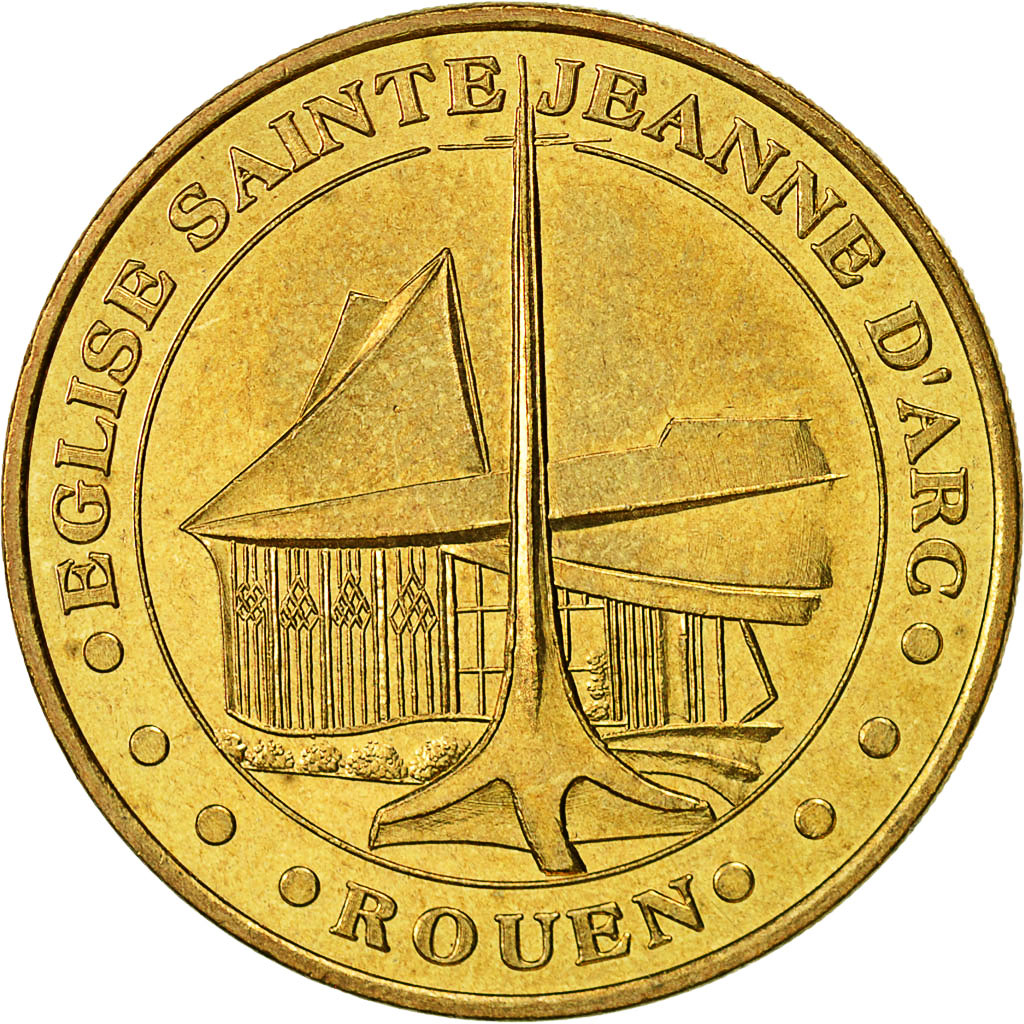 France, Token, Touristic token, Rouen - Eglise Ste Jeanne d'Arc -, 2003, Monnaie
