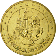 France, Token, Touristic token, Disneyland n°1 - le château, 2004,  MDP
