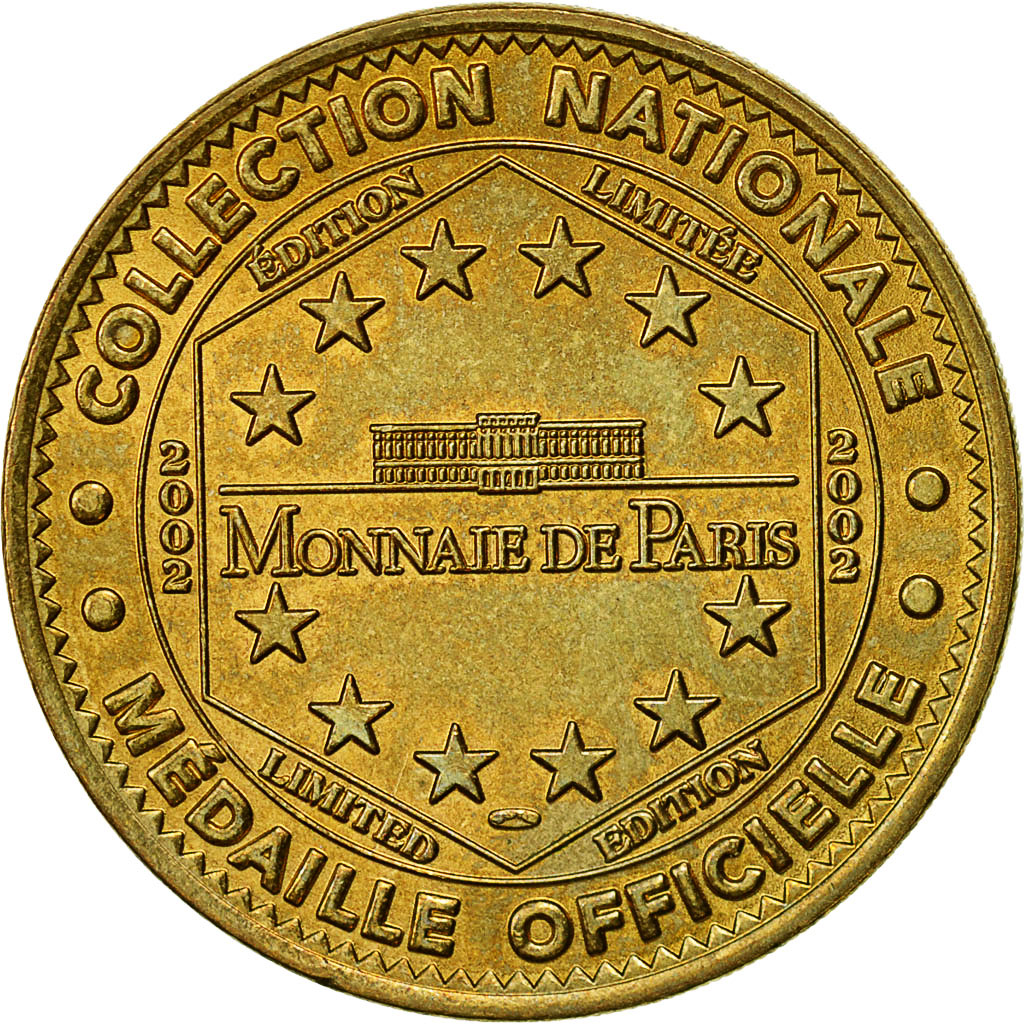 France, Token, Touristic token, Lyon - Cathédrale, 2002, Monnaie de Paris