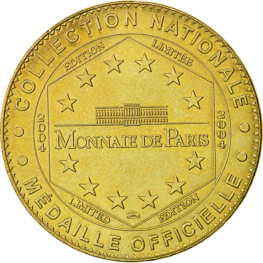 France, Token, Touristic token, Ucciani - tortue, 2004, Monnaie de Paris