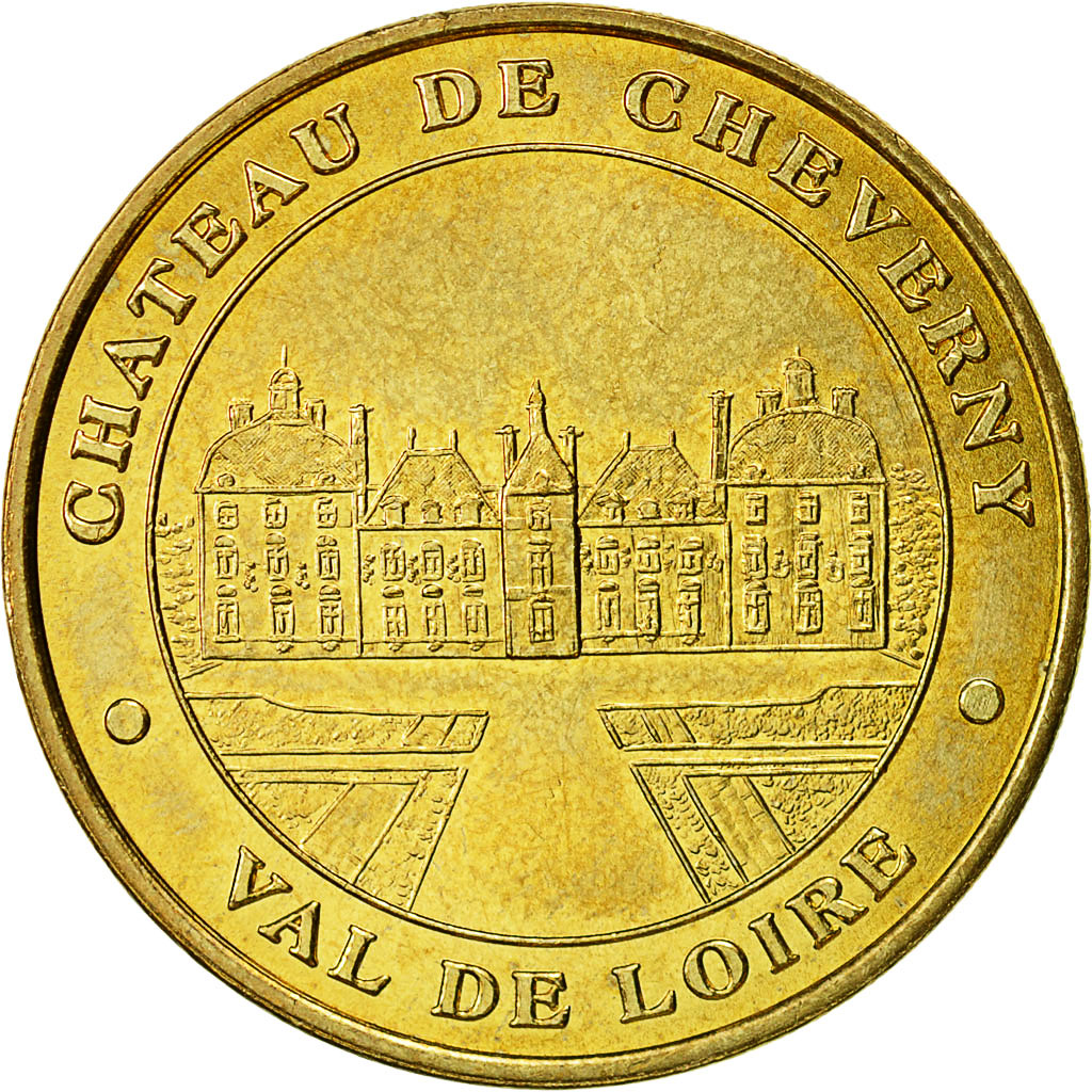 France, Token, Touristic token, Cheverny - Château, 1999, Monnaie de Paris