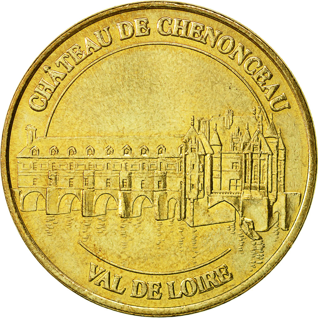 France, Token, Touristic token, Chenonceau -  Chateau, 2005, Monnaie de Paris