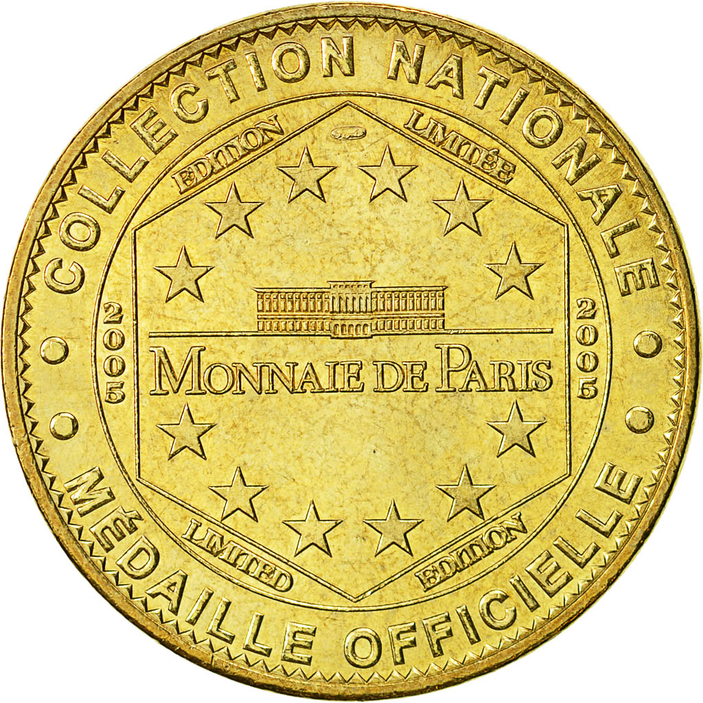 France, Token, Touristic token, Chenonceau -  Chateau, 2005, Monnaie de Paris