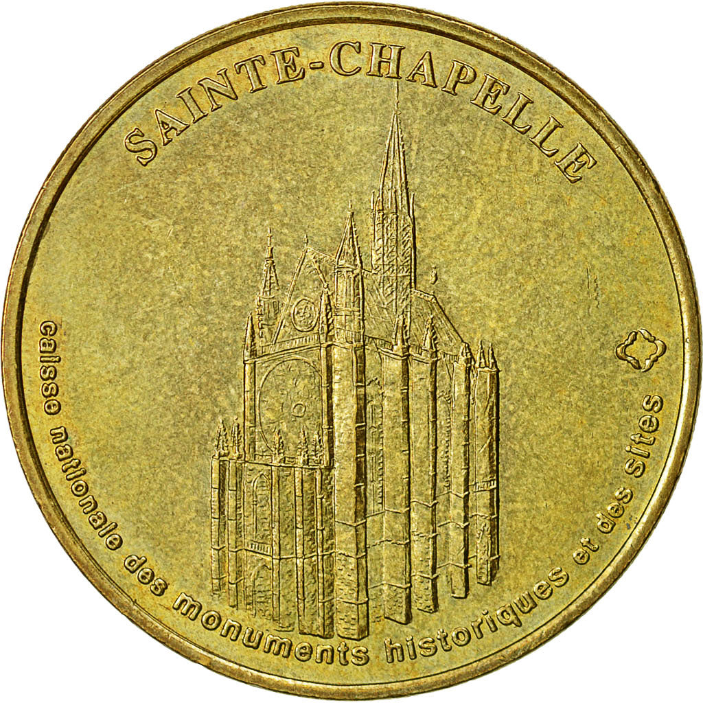 France, Token, Touristic token, Paris - Sainte Chapelle, 2003, Monnaie de Paris