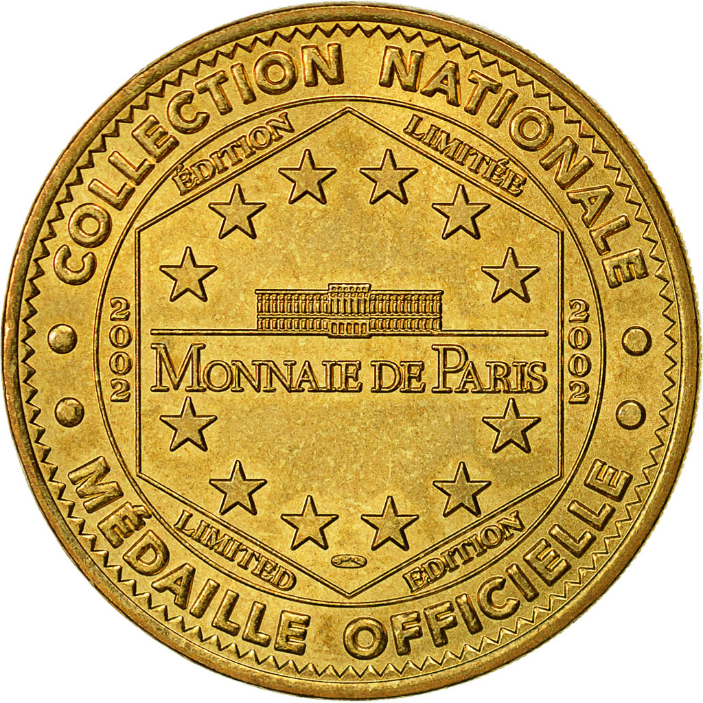 France, Token, Touristic token, Hauterives - Palais n°1, 2002, Monnaie de