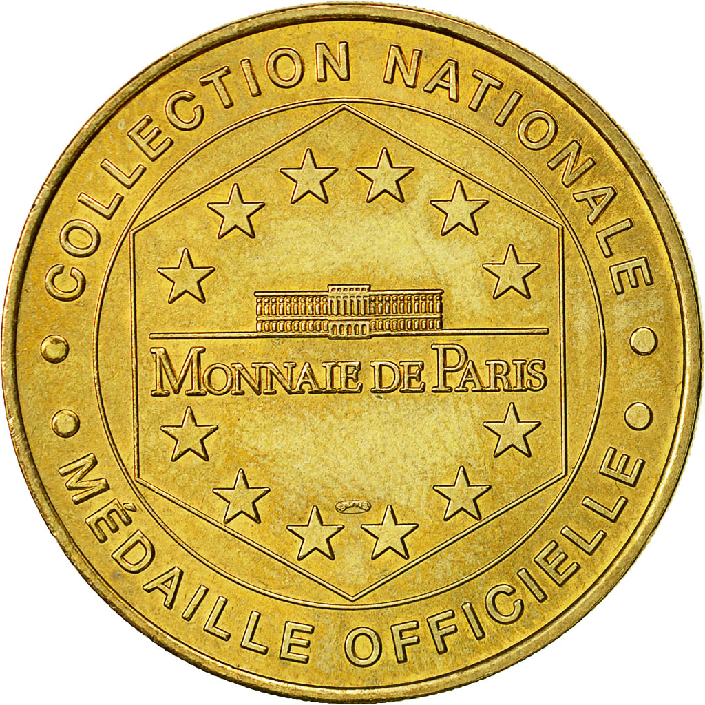 Francia, Token, Jetón turístico, Paris - Hotel de la Monnaie - Façade, 1999