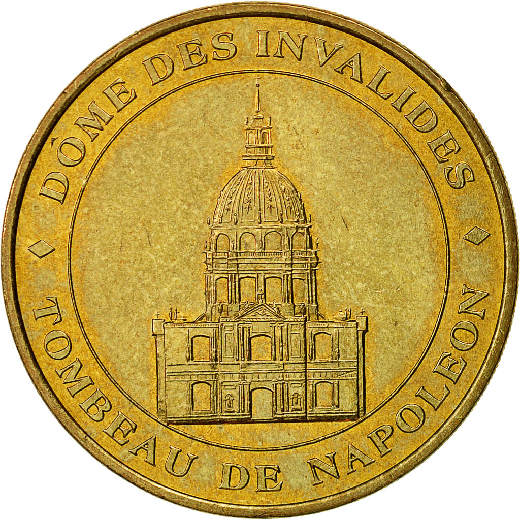 France, Token, Touristic token, Paris - Dôme des Invalides n°1, 2003, Monnaie