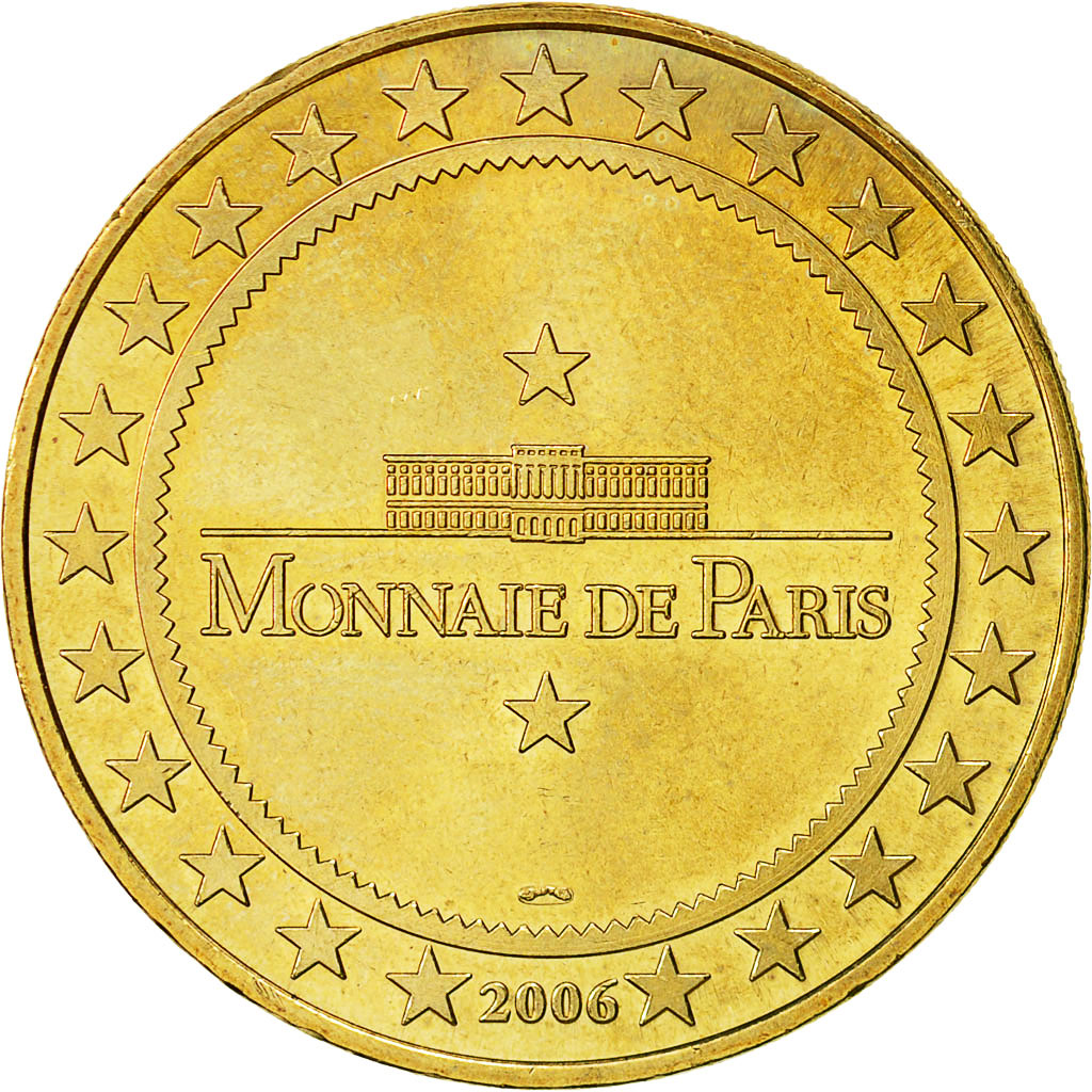 France, Token, Touristic token, Romagne -  Vallée des singes n°3, 2006