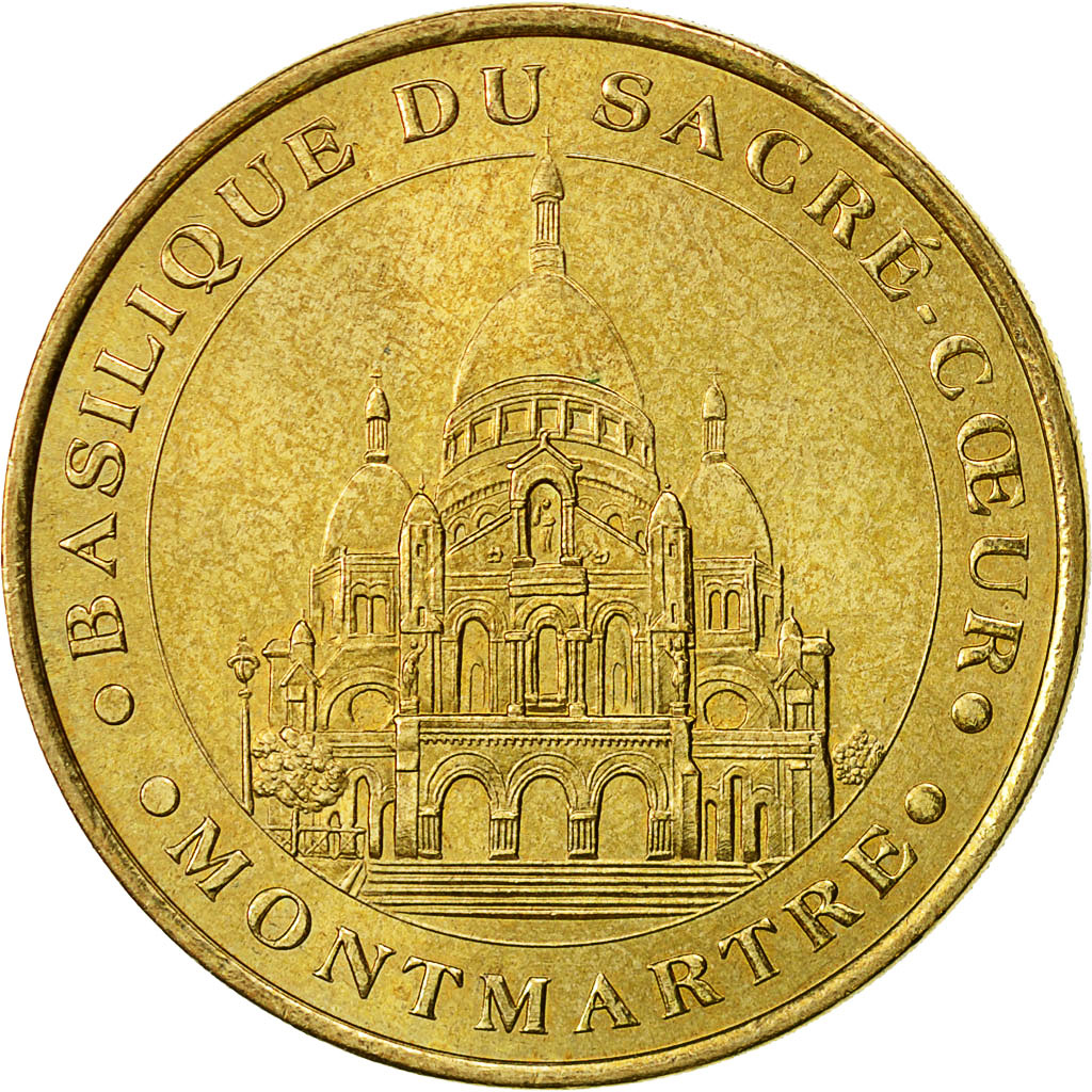 France, Token, Touristic token, Paris - Basilique du Sacré Coeur, 2000, Monnaie