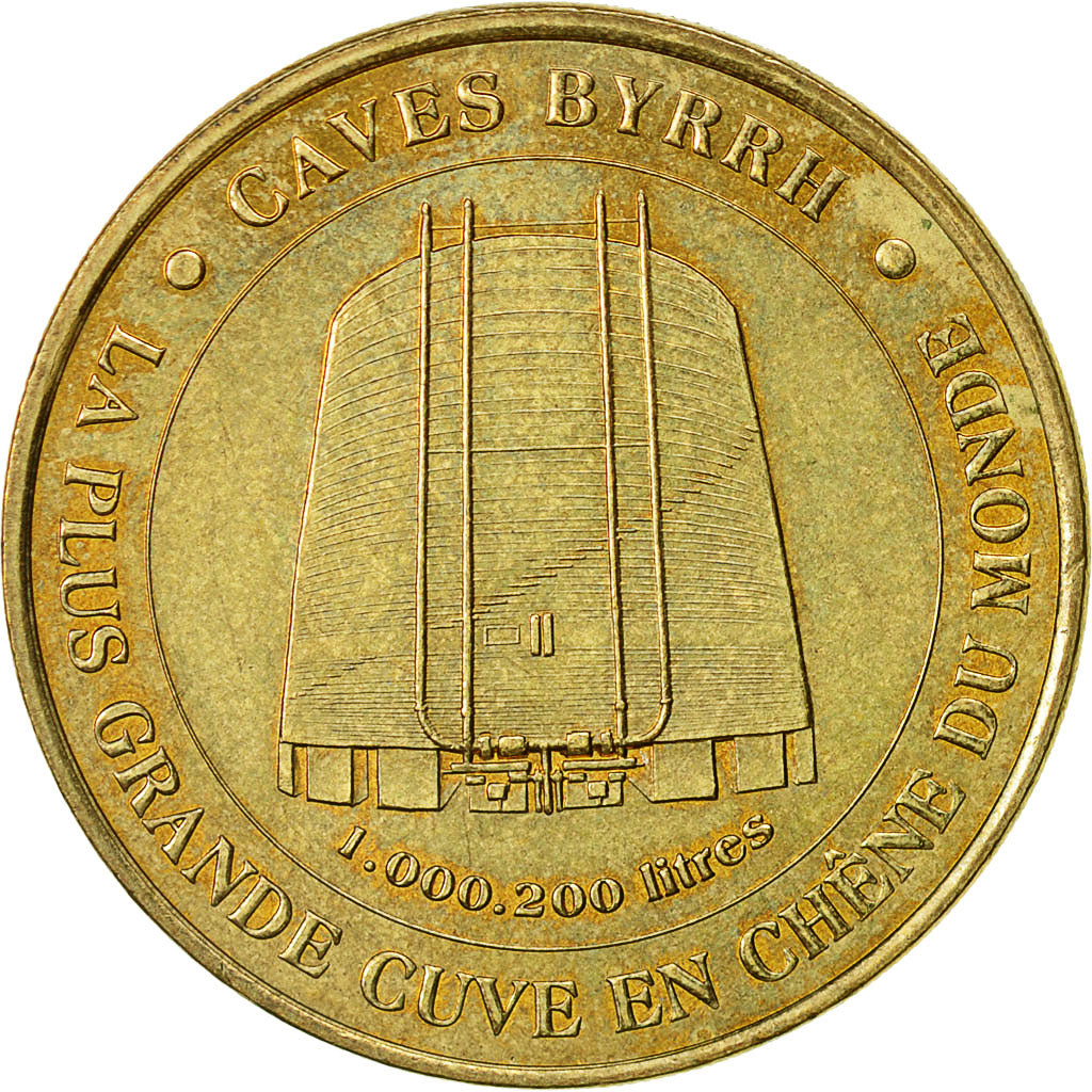 France, Token, Touristic token, Thuir - Caves Byrrh, 2002, Monnaie de Paris