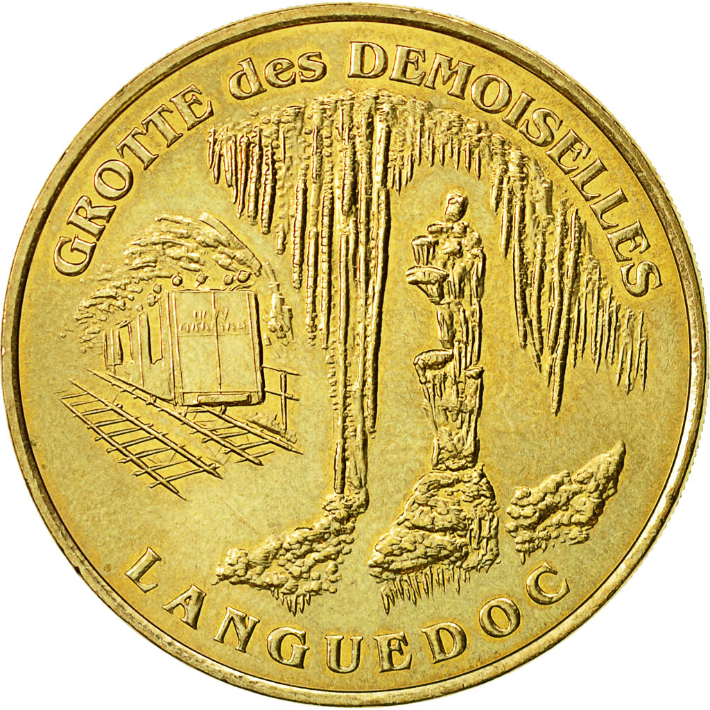 France, Token, Touristic token, Ganges - grotte des demoiselles, 2000, Monnaie