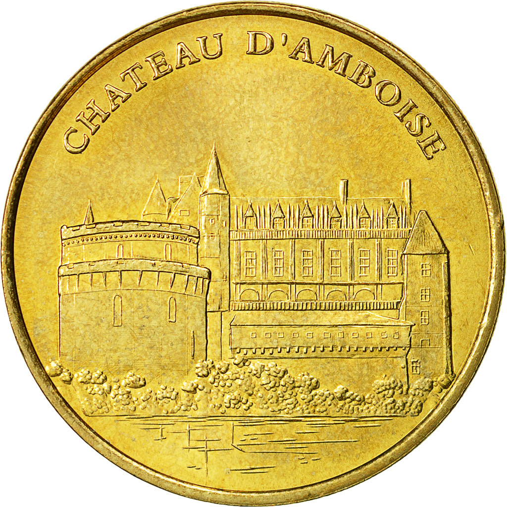 France, Token, Touristic token, Amboise - Chateau face simple, 2005, Monnaie de